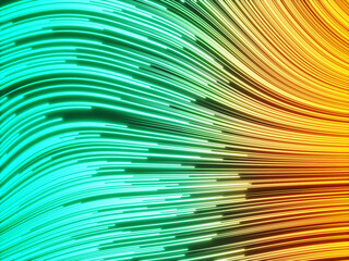 Abstract colorful background (green and yellow)