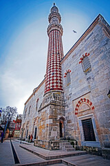 Obraz premium 유츠 셰레펠리 모스크(Three balconies Mosque)