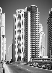 Fototapeta premium architectural landscape in downtown Dubai