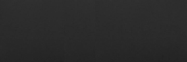 Fototapeta premium Panorama of Black linen texture and background seamless or Black fabric texture