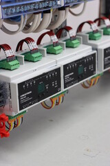 Electric panel for apartments and private residences in the Smart Home system.
