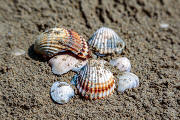 A table with space for a product with an interesting background 