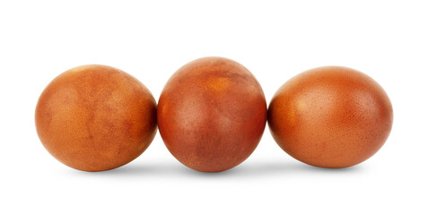 chicken egg isolated on white background