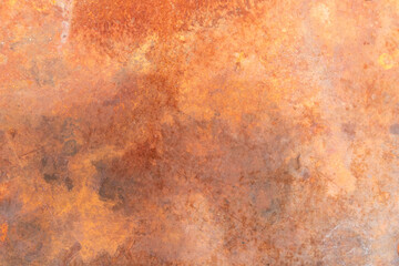 Steel textured walls located along construction sites that are affected by rust.