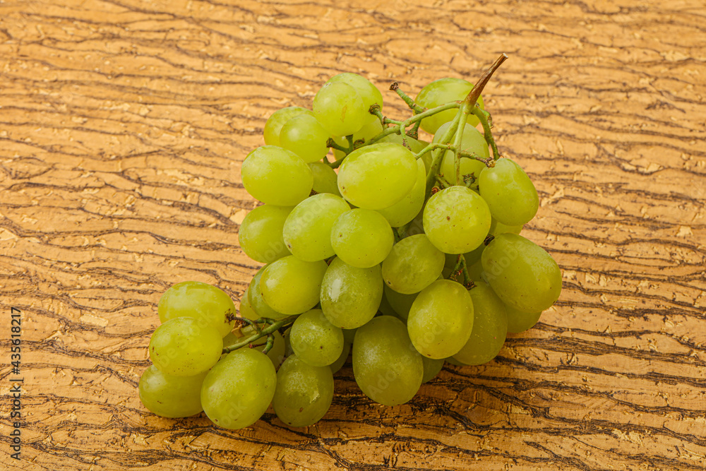 Wall mural sweet and tasty green grape