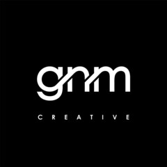 GNM Letter Initial Logo Design Template Vector Illustration