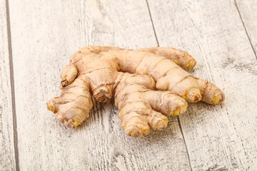 Natural organic raw ginger root