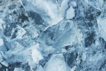blue ice texture background