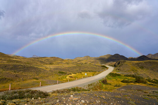 Torres del Paine National Park, Ultima Esperanza Province, Magallanes and Chilean Antactica Region, Patagonia, Chile