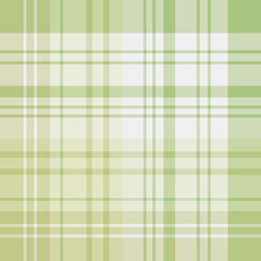 Seamless pattern in light green colors for plaid, fabric, textile, clothes, tablecloth and other things. Vector image.