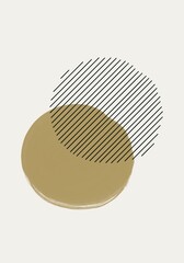 Home decoration vector.  Pastel colors suit the background.