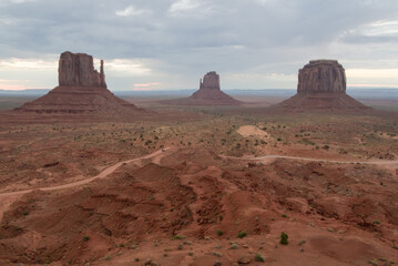 Fototapeta na wymiar Navajo Nation’s Monument Valley Park