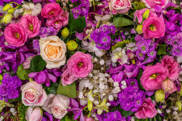 Flower Arrangement, Rose, Orchid