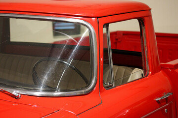 Details of a classic truck 