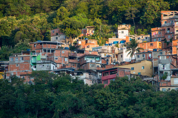 slum of Tabajara in rio de janeiro Brazil.