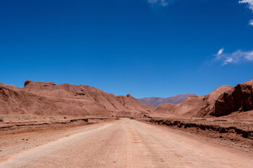 road in the desert