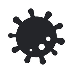 Vector covid-19 virus that mutates in various ways. Concept of prevention of the spread of pathogens