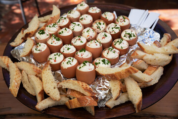 degustaciones de huevo campestre