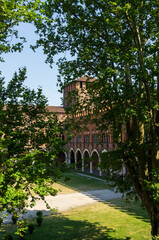  Visconti Castle in Pavia - Lombardy - Italy - Europe