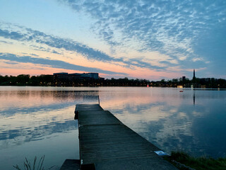 Endless sunset