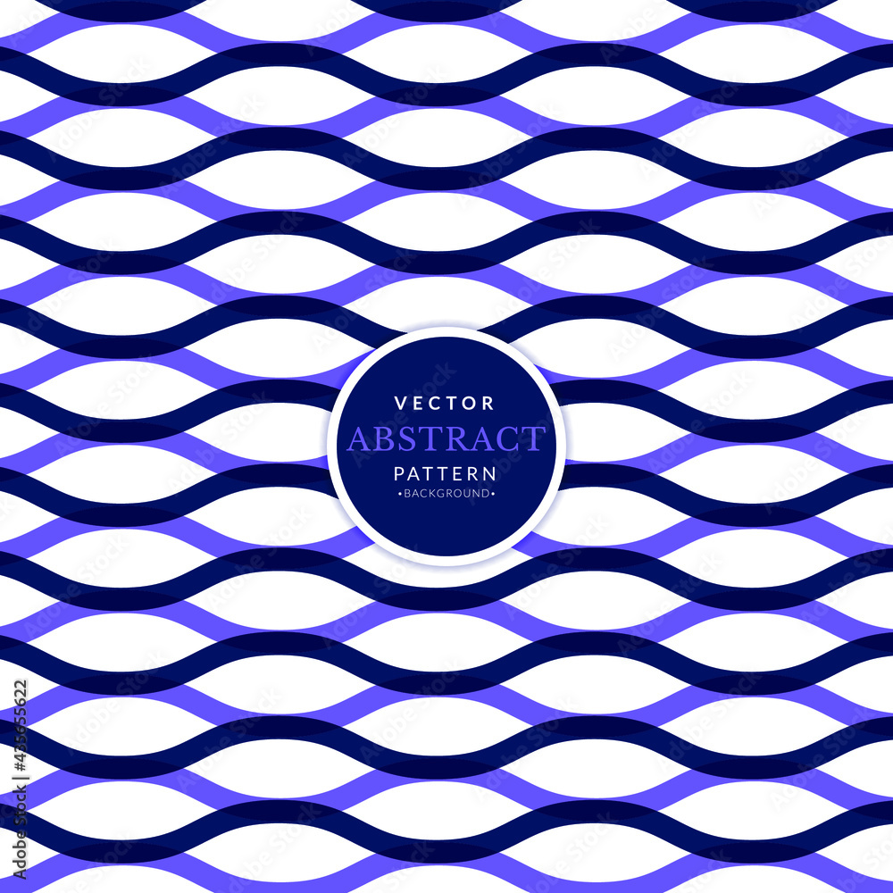 Aufkleber abstract blue background with circles. wave pattern. abstract wavy seamless pattern. line wave patte