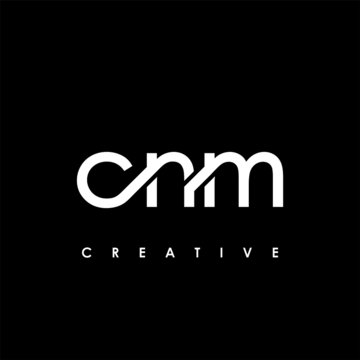 CNM Letter Initial Logo Design Template Vector Illustration