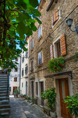 Views and Impressions of the little artists Village Groznjan, Istria, Croatia