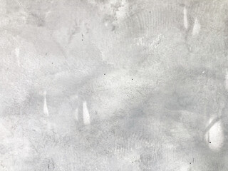 Polish concrete wall texture. Leak stain on cement wall surface. Modern loft masonry work. Natural weathered frame of house or building concrete wall.