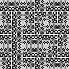 Geometric damask pattern