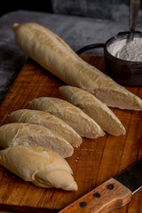 homemade bread with ready to eat