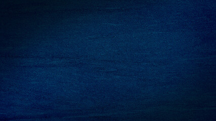 dark black rough wall texture background. blank blue texture surface background, dark corners....