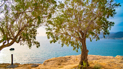 Naklejka na ściany i meble Landschaft Kreta