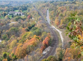 autumn in the mountains