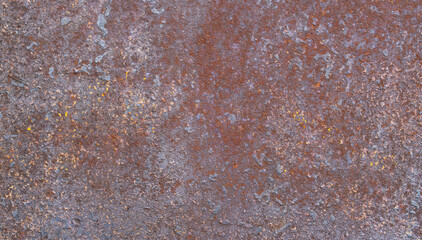 texture of rust on old grunge metal surface background