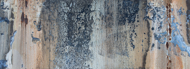 texture of rust on old grunge metal surface background