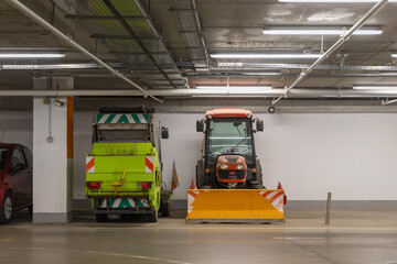 Street Cleaning Snowplow