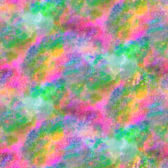 seamless pattern with watercolor spots