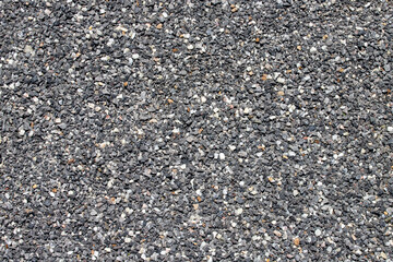 texture of gravel stones on ground background