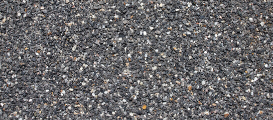 texture of gravel stones on ground background