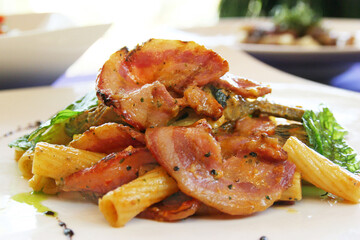 Pasta images for the food industry.