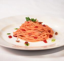 Pasta images for the food industry.