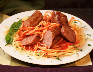 Pasta images for the food industry.