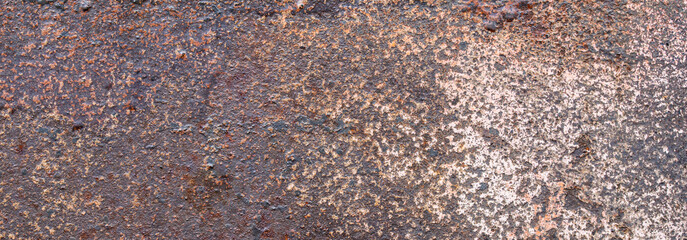 texture of rust on old grunge metal surface background