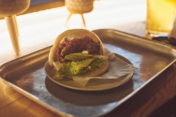 chicken bao bun streetfood