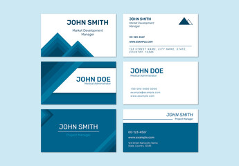 Modern Business Card Layout Collection