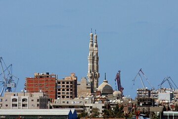 Fototapeta na wymiar Stadt Suez
