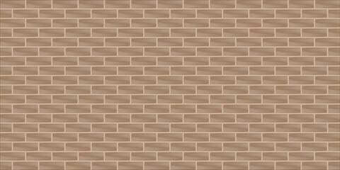 Abstract backgrounds texture with brown color brickwall wallpaper structure rough pattern seamless graphic design vector and illustration