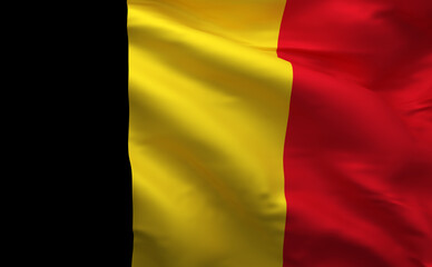 Fototapeta premium Belgium Fag (3D Render)