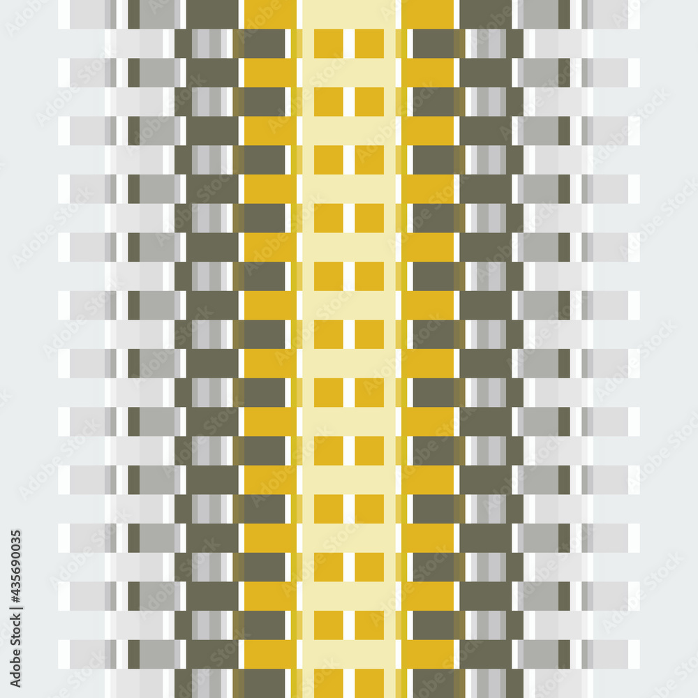 Poster pattern with simple shapes for your design.