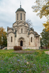 Fototapeta premium On the high bank of the Yauza River in the 14th century, a monastery was founded, named after its first abbot Andronikov. The great icon painter Andrey Rublev lived and died here. 